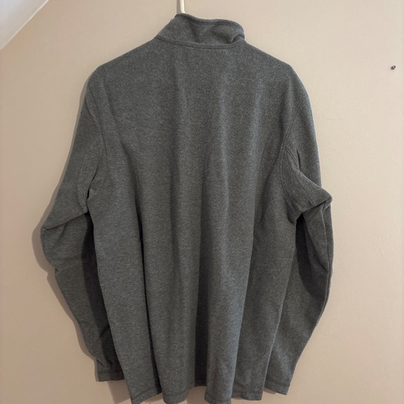 Duluth Men’s Zip Up Sweater Large Gray - Picture 2 of 3